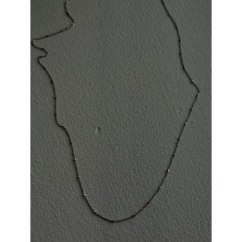 AG 14K White Gold Beautiful Chain Necklace Length 20 in