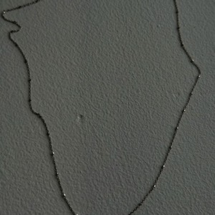 AG 14K White Gold Beautiful Chain Necklace Length 20 in
