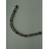 925 Sterling Silver Garnet Topaz Amethyst Peridot Citrine Bracelet 7.5