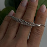 Adjustable 925 Sterling Silver White Colorless Beryl Bracelet