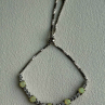 Adjustable 925 Sterling Silver Opal & Beryl Bracelet