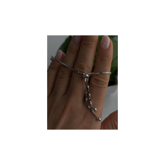 Adjustable 925 Sterling Silver Opal & Beryl Bracelet