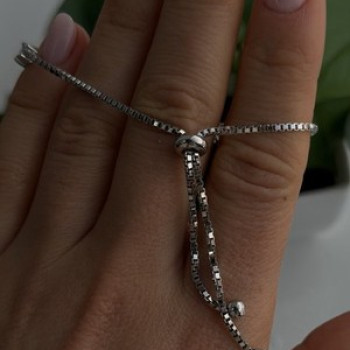 Adjustable 925 Sterling Silver Opal & Beryl Bracelet