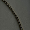925 Sterling Silver Gold Plated White Colorless & Blue Cz Bracelet 7.5