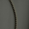 925 Sterling Silver Gold Plated White Colorless & Blue Cz Bracelet 7.5
