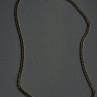 14K Yellow Gold & 925 Sterling Silver Italy Chain Necklace Length 20 in