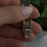 Vintage 925 Sterling Silver Multi Color Tourmaline & Marcasite Bracelet 7