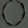 925 Sterling Silver Pink Sapphire Love Romantic Bracelet 7