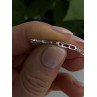 925 Sterling Silver Pink Sapphire Love Romantic Bracelet 7