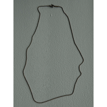 Tiffany & Co 925 Sterling Silver Chain Necklace Length 18 in