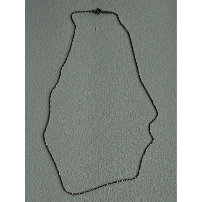 Tiffany & Co 925 Sterling Silver Chain Necklace Length 18 in