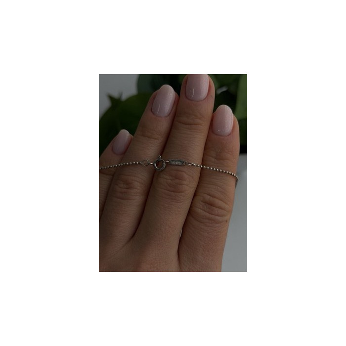 Tiffany & Co 925 Sterling Silver Chain Necklace Length 18 in