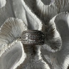Elegant Design 925 Sterling Silver Cz Ring Size 11