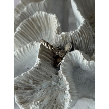 Vintage 925 Sterling Silver Black Onyx Ring Size 4