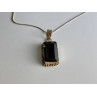 Vintage Chain with Pendant Jewelry Glass