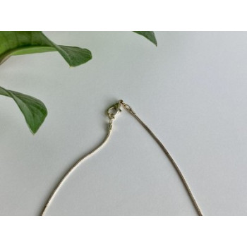 Vintage Chain with Pendant Jewelry Glass