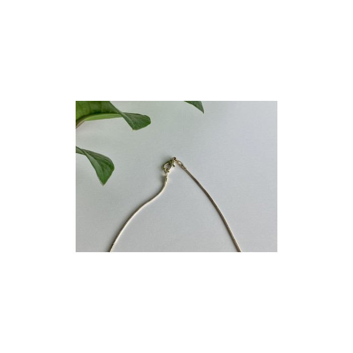 Vintage Chain with Pendant Jewelry Glass