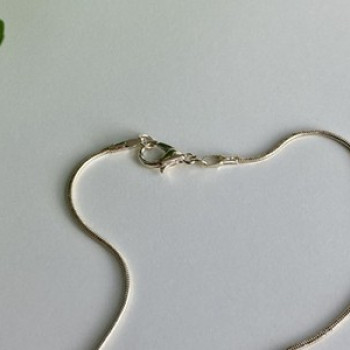 Vintage Chain with  Pendant Carnelian