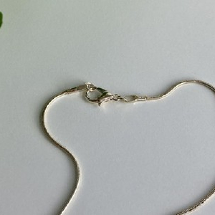 Vintage Chain with  Pendant Carnelian