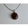 Vintage Chain with  Pendant Carnelian