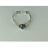 Vintage 925 Sterling Silver Agate Bracelet