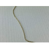 925 Sterling Silver Gold Plated Chain Italy 18.5 in