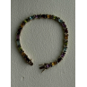 925 Sterling Silver Amethyst Citrine Garnet Topaz Peridot Bracelet 7.5