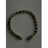 925 Sterling Silver Amethyst Citrine Garnet Topaz Peridot Bracelet 7.5