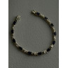 Beautiful 925 Sterling Silver Blue Sapphire Bracelet 7.5
