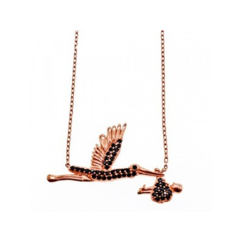 925 Sterling Silver Gold Plated Black Jade 