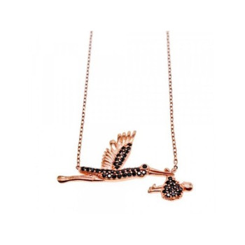 925 Sterling Silver Gold Plated Black Jade 