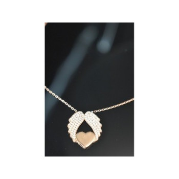 925 Sterling Silver Gold Plated CZ 