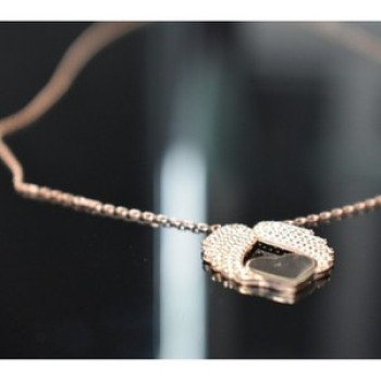 925 Sterling Silver Gold Plated CZ 