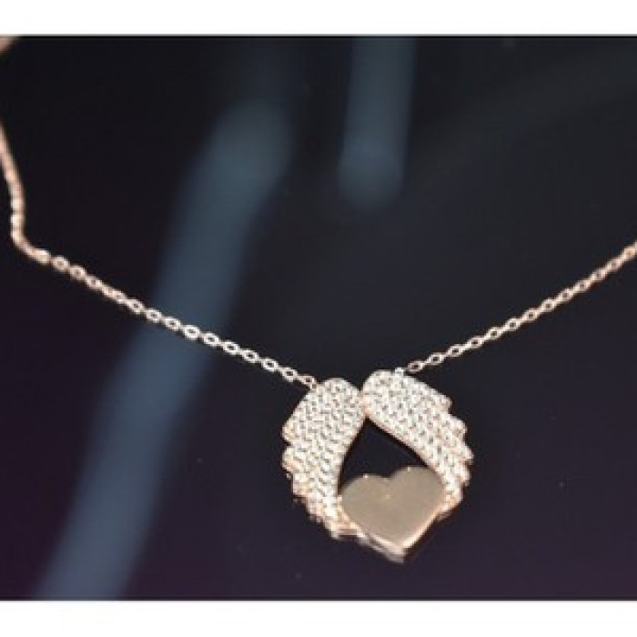 925 Sterling Silver Gold Plated CZ 