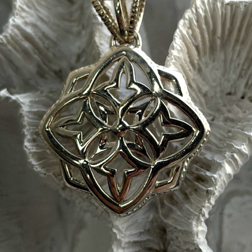 Italy Milor 925 Sterling Silver Pendant Length 1.8 in