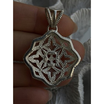 Italy Milor 925 Sterling Silver Pendant Length 1.8 in