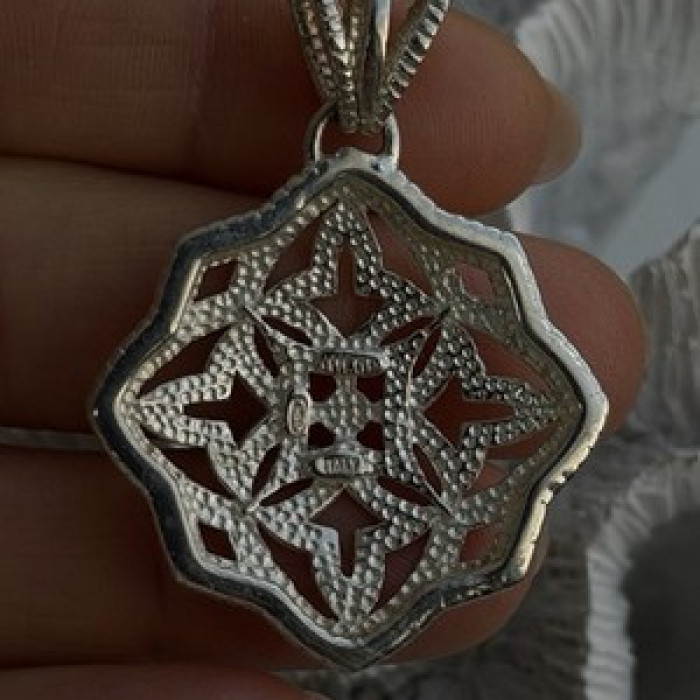 Italy Milor 925 Sterling Silver Pendant Length 1.8 in