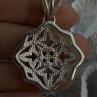 Italy Milor 925 Sterling Silver Pendant Length 1.8 in