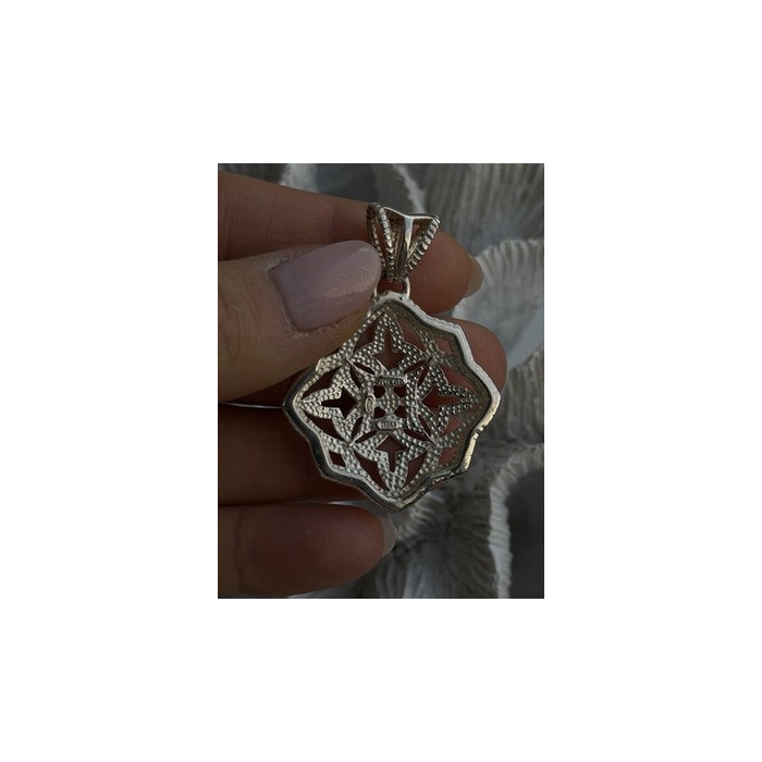 Italy Milor 925 Sterling Silver Pendant Length 1.8 in