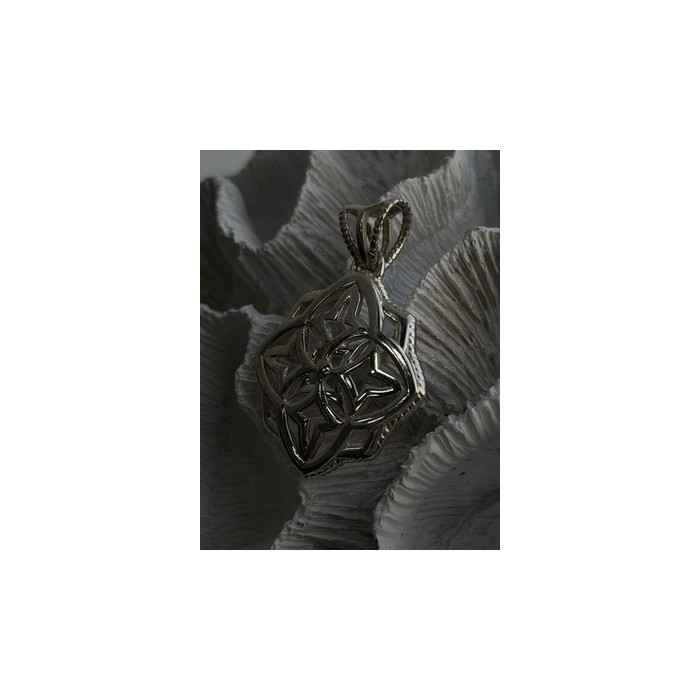 Italy Milor 925 Sterling Silver Pendant Length 1.8 in