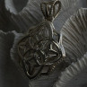 Italy Milor 925 Sterling Silver Pendant Length 1.8 in
