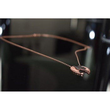 925 Sterling Silver Gold Plated Black CZ 