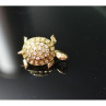 925 Sterling Silver Gold Plated CZ 