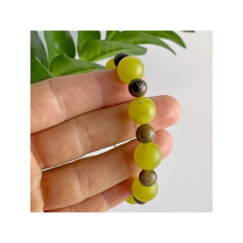 Beautiful Bracelet with Agate & Sterling Silver Clasp 