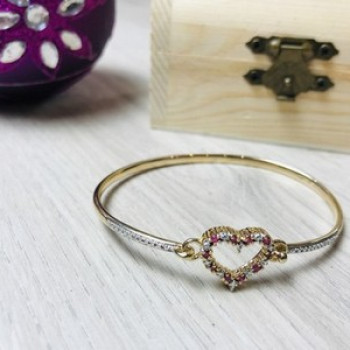 925 Sterling Silver Gold Plated Pink Topaz 