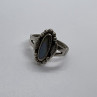 Vintage 925 Sterling Silver Mother Of Pearl Ring Size 5.5
