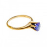 10K Yellow Gold Tanzanite Ring Size 5.5