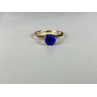 10K YELLOW GOLD TANZANITE RING SIZE 5.5