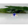 10K YELLOW GOLD TANZANITE RING SIZE 5.5