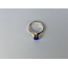 10K YELLOW GOLD TANZANITE RING SIZE 5.5